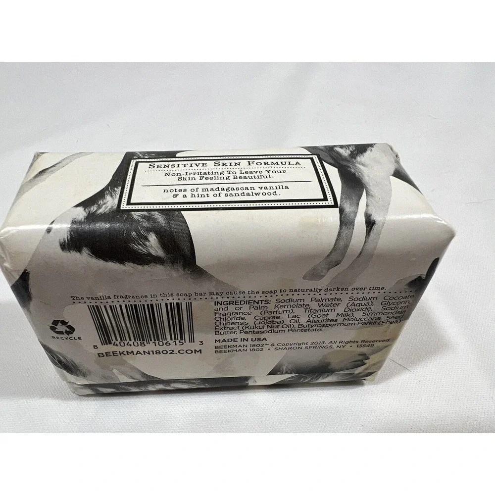 Beekman‎ 1802 Goat Milk Soap Heirloom Apple Natural Skincare Clean Beauty